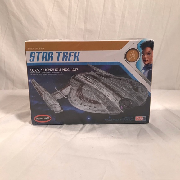 Polar Lights Discovery Star Trek Snap Model Kit Naiab Sealed - Picture 1 of 7